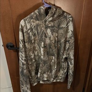 Hollister Boxy Fit Camouflage Hoodie